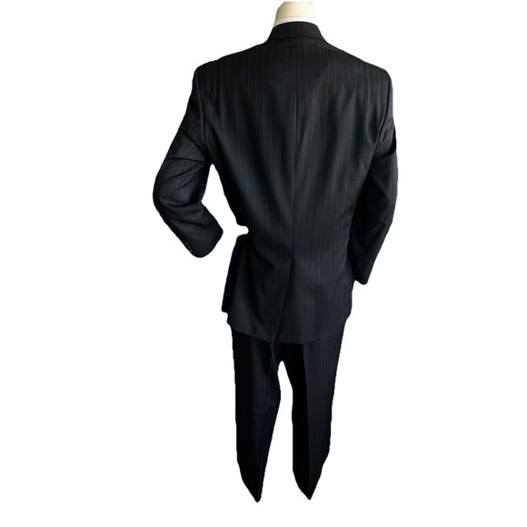 Lauren Ralph Lauren Men’s 2pc Suit 46L 36x27 Wool Pinstriped Classic Americana - Picture 7 of 16